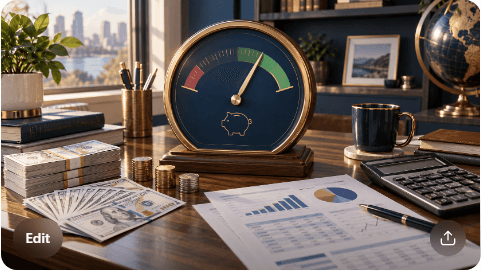 Savings interest offset by monthly account fees