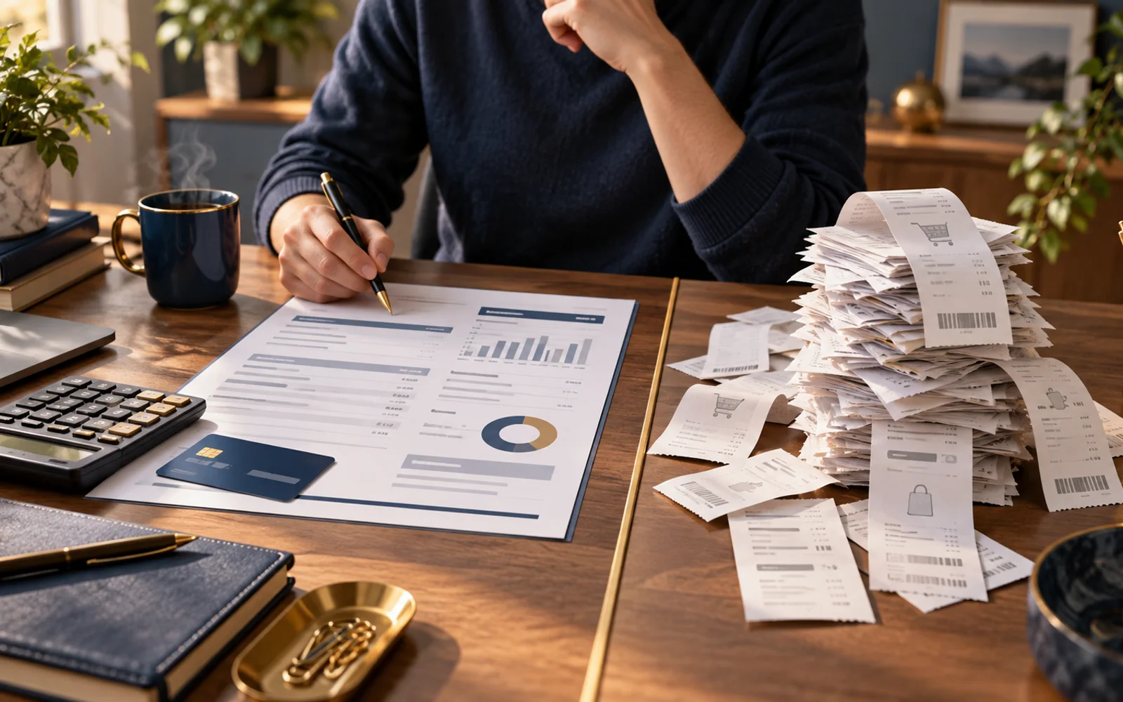 Credit card statement balance separated from new purchases