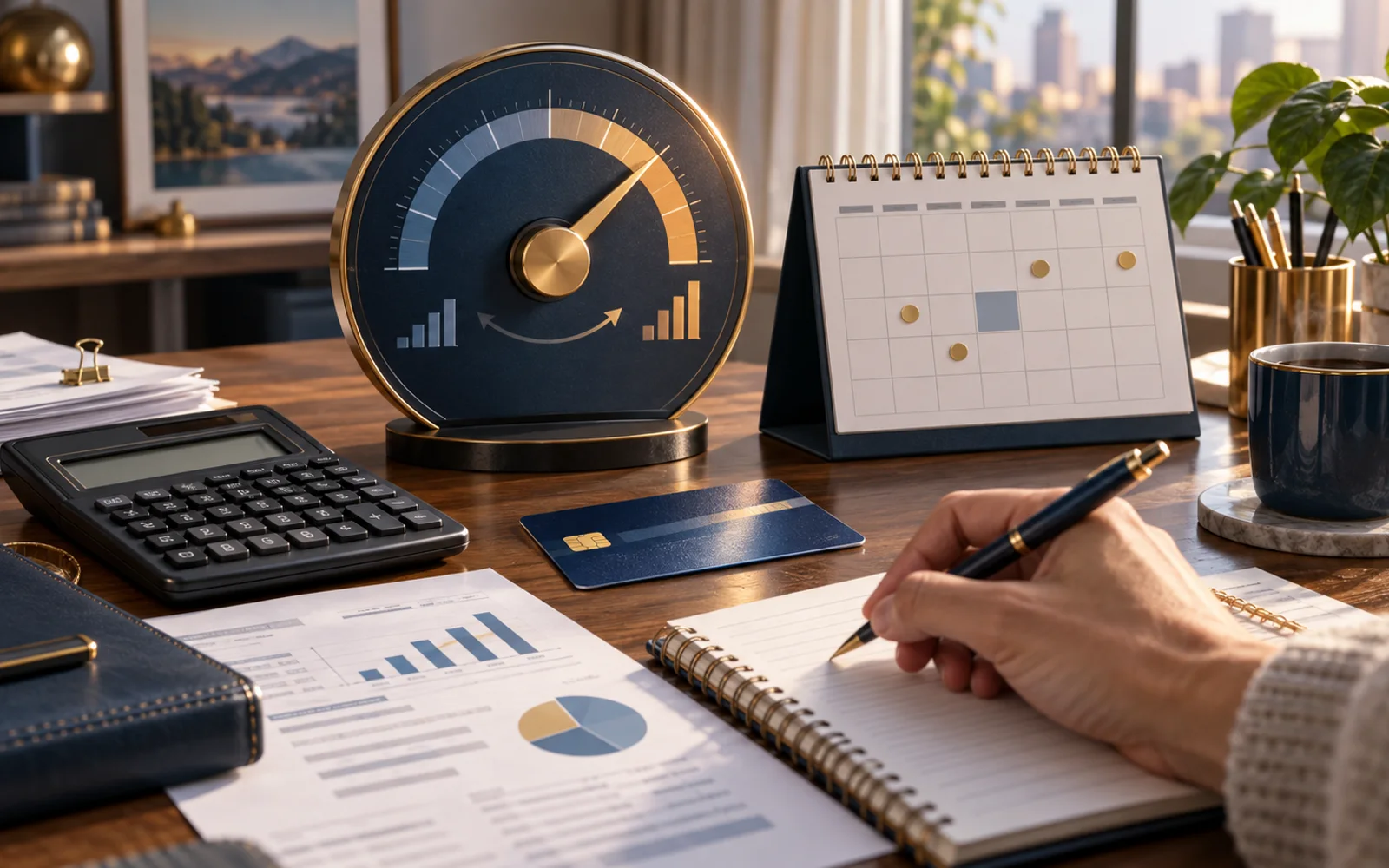 Variable credit card interest rate changing over time