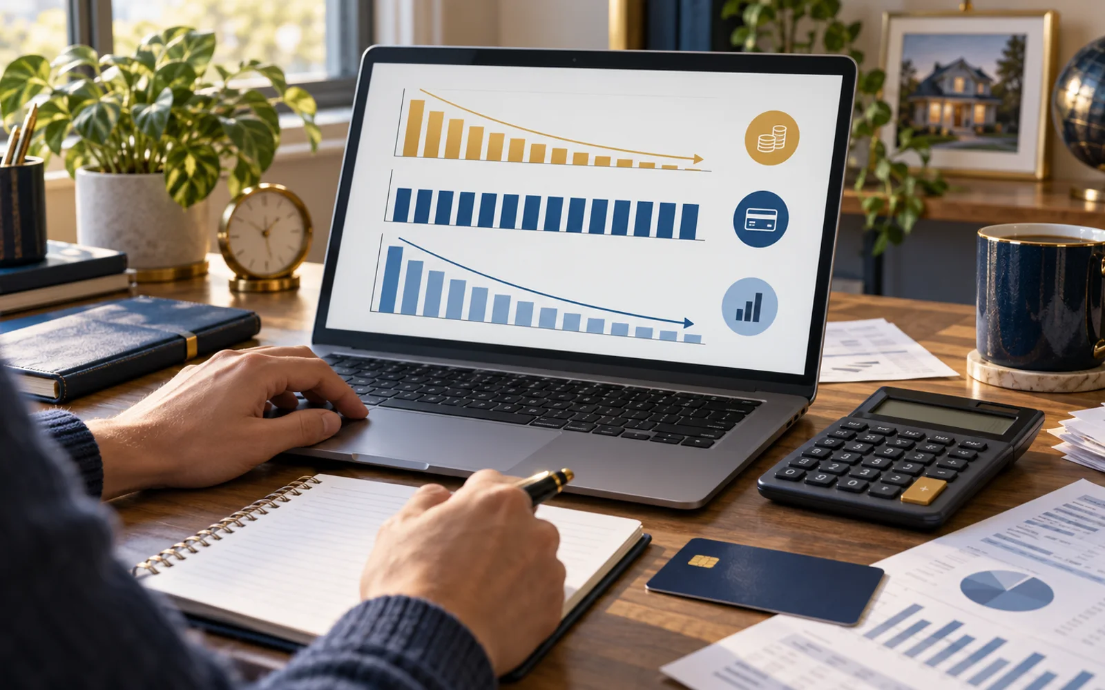 Declining minimum payments versus steady fixed payment