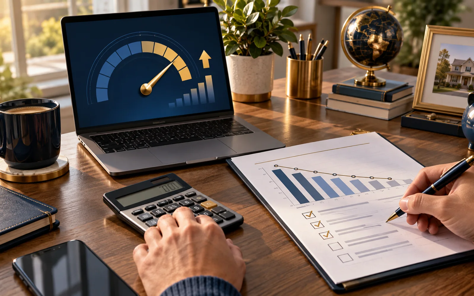 Available credit increasing while debt repayment continues