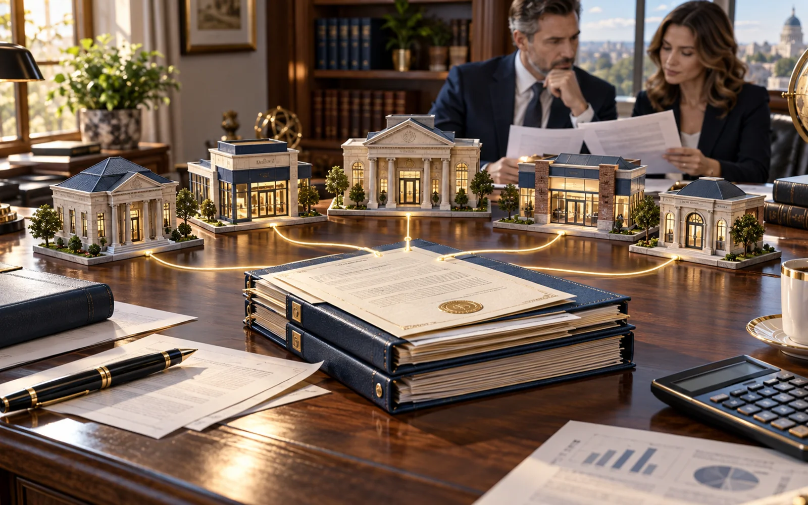 Different banking brands connected to an underlying legal bank charter